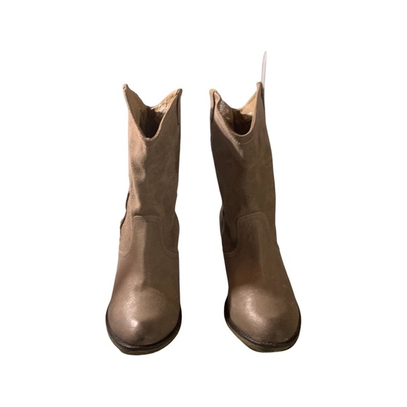 Steven By Steve Madden Patchwork Western leather Boots - Picture 4 of 6